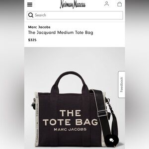 Marc Jacobs The jacquard medium tote bag